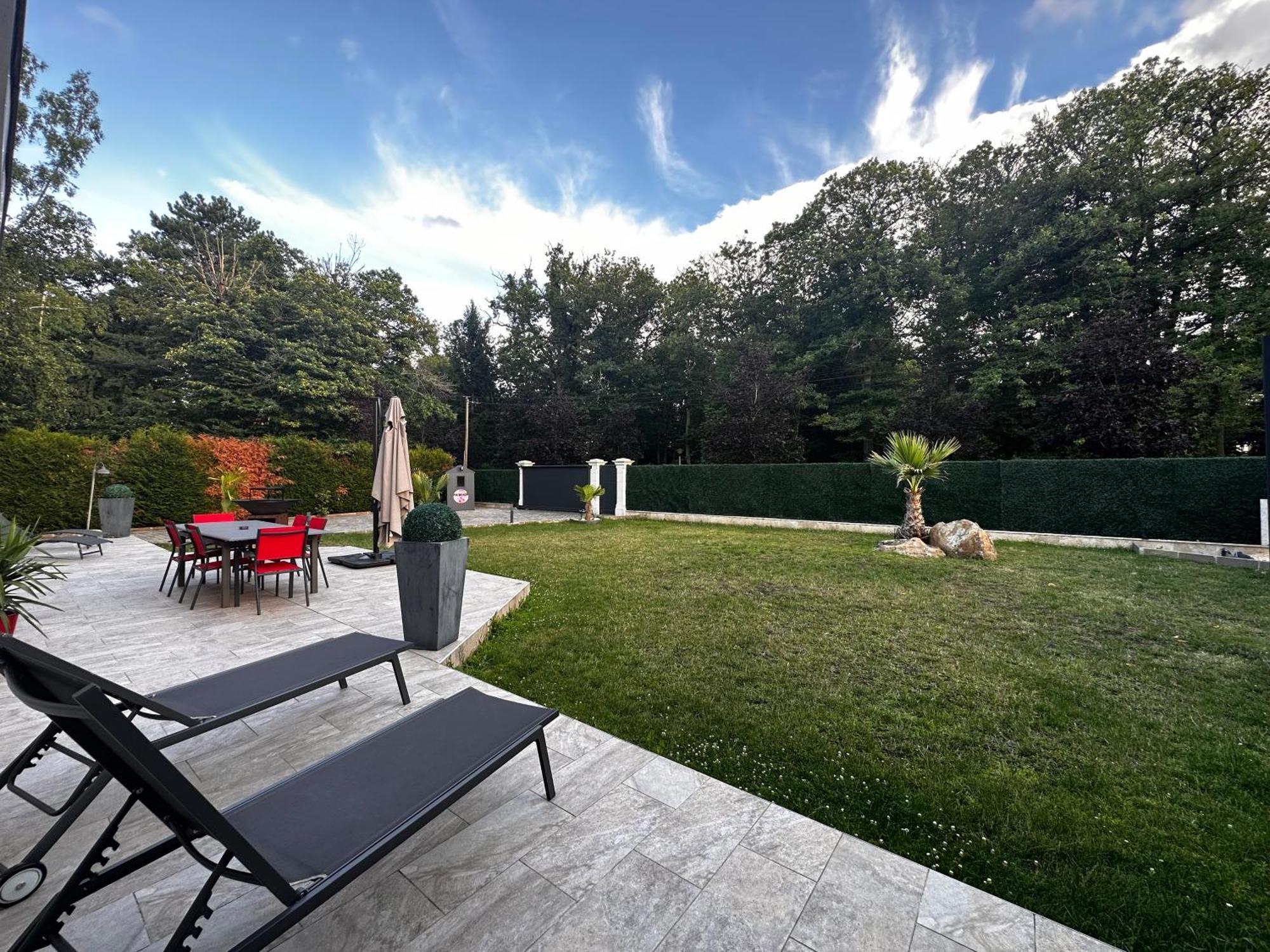 Villa Avec Piece Billard Style Ranch Us Saint-Fargeau-Ponthierry Exterior foto